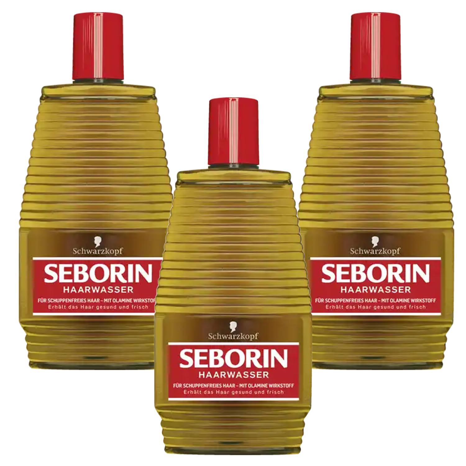 Schwarzkopf Seborin Hair Water for Dry Scalp & Anti-Dandruff 400 ml Pack of 3