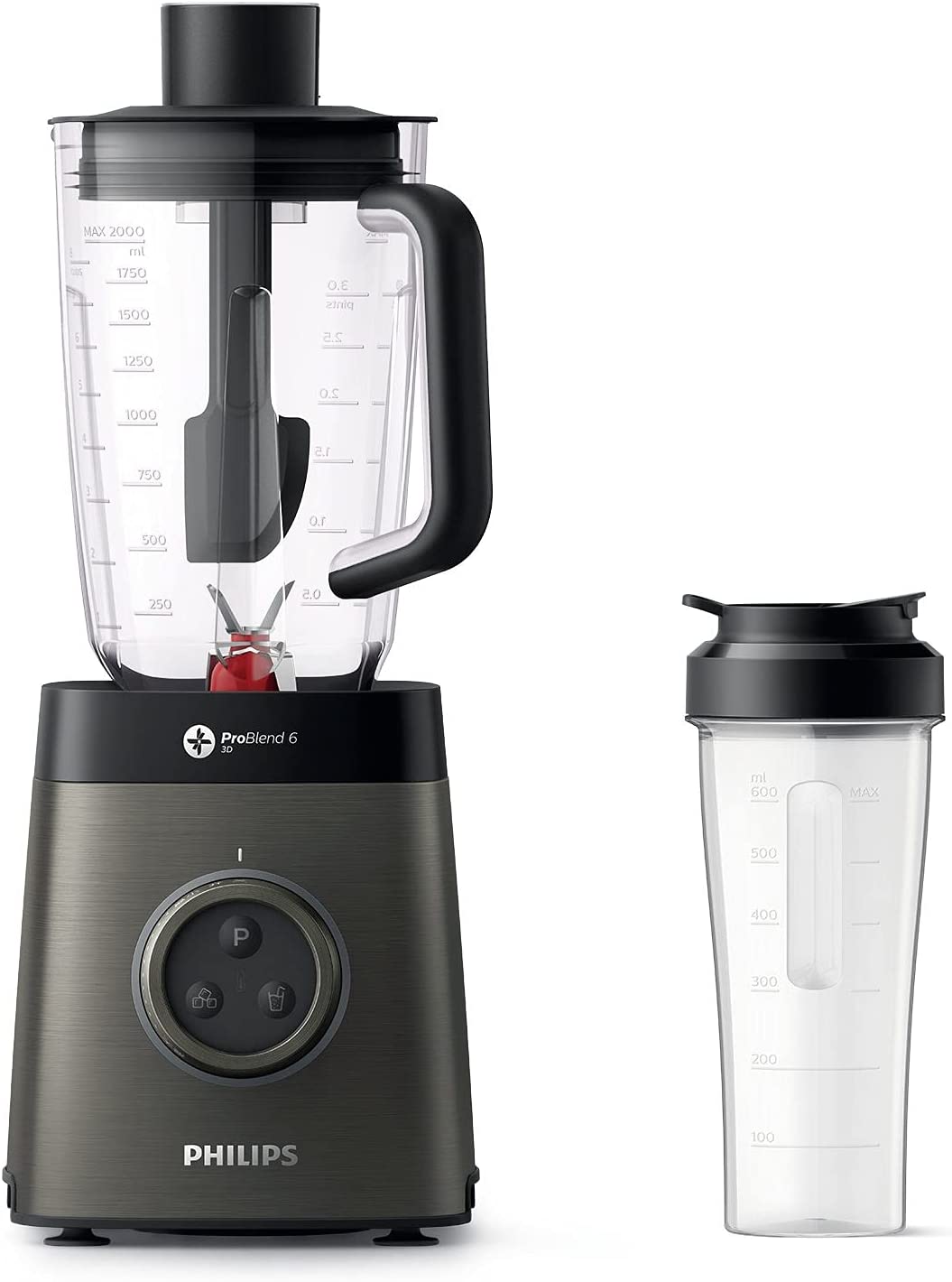 Philips Domestic Appliances Philips Avance Collection HR3664/90 Stand Mixer 2.2 L 35000 RPM LED Blender Black