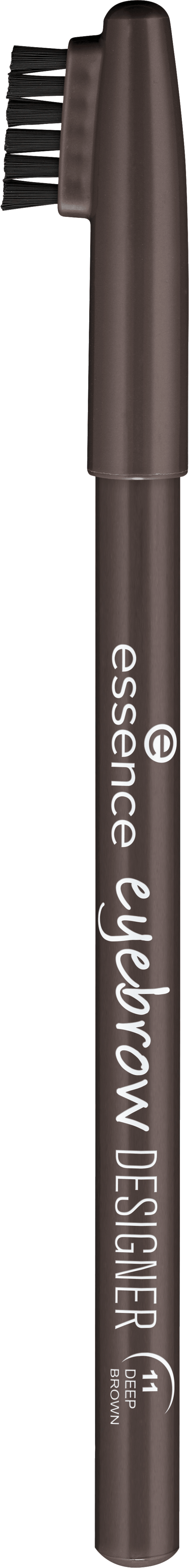 essence cosmetics Eyebrow Pencil, Eyebrow Designer Deep Brown, 11, 1 G