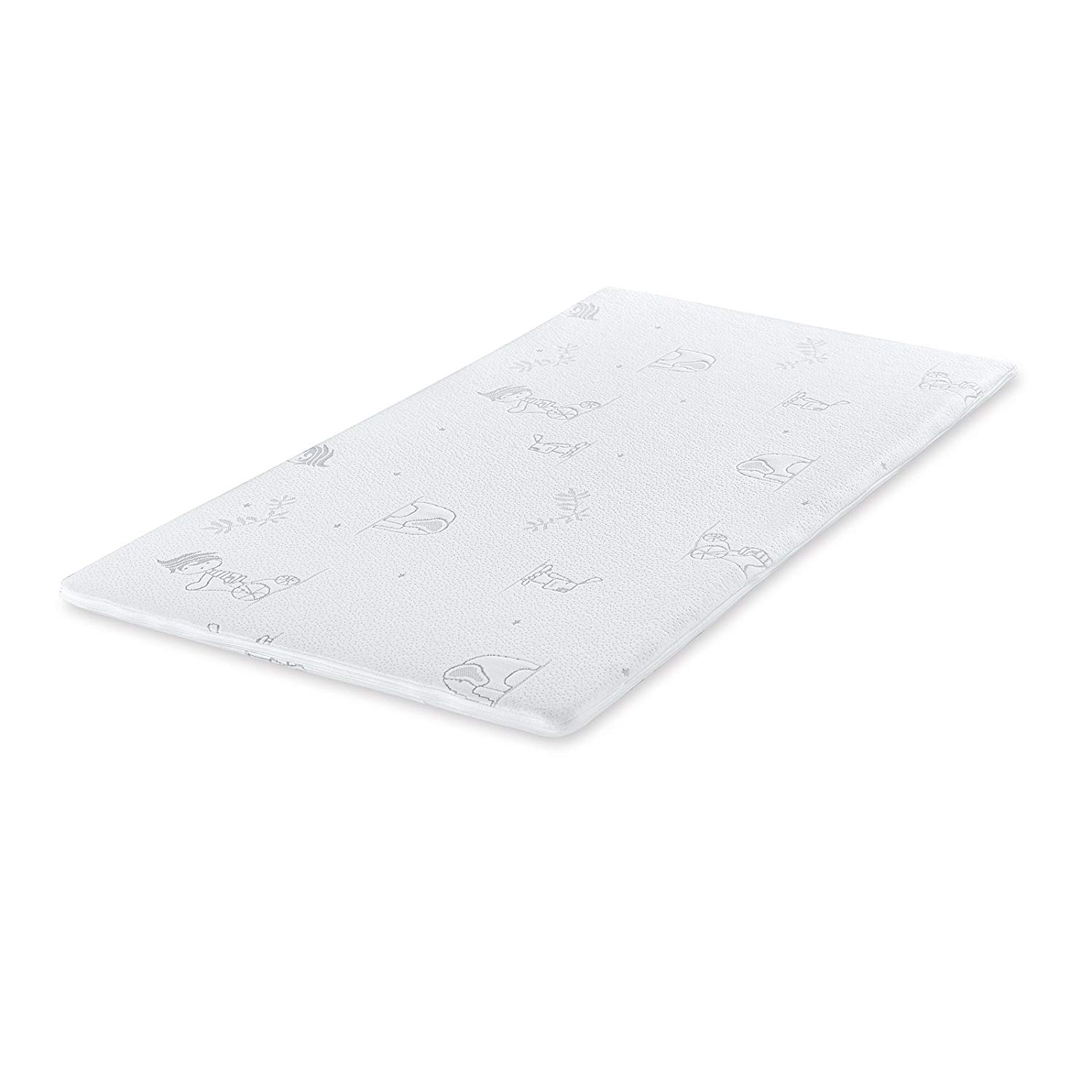 bambini 086536 Children\'s Mattress Topper Visco, 140 x 70 x 3 cm