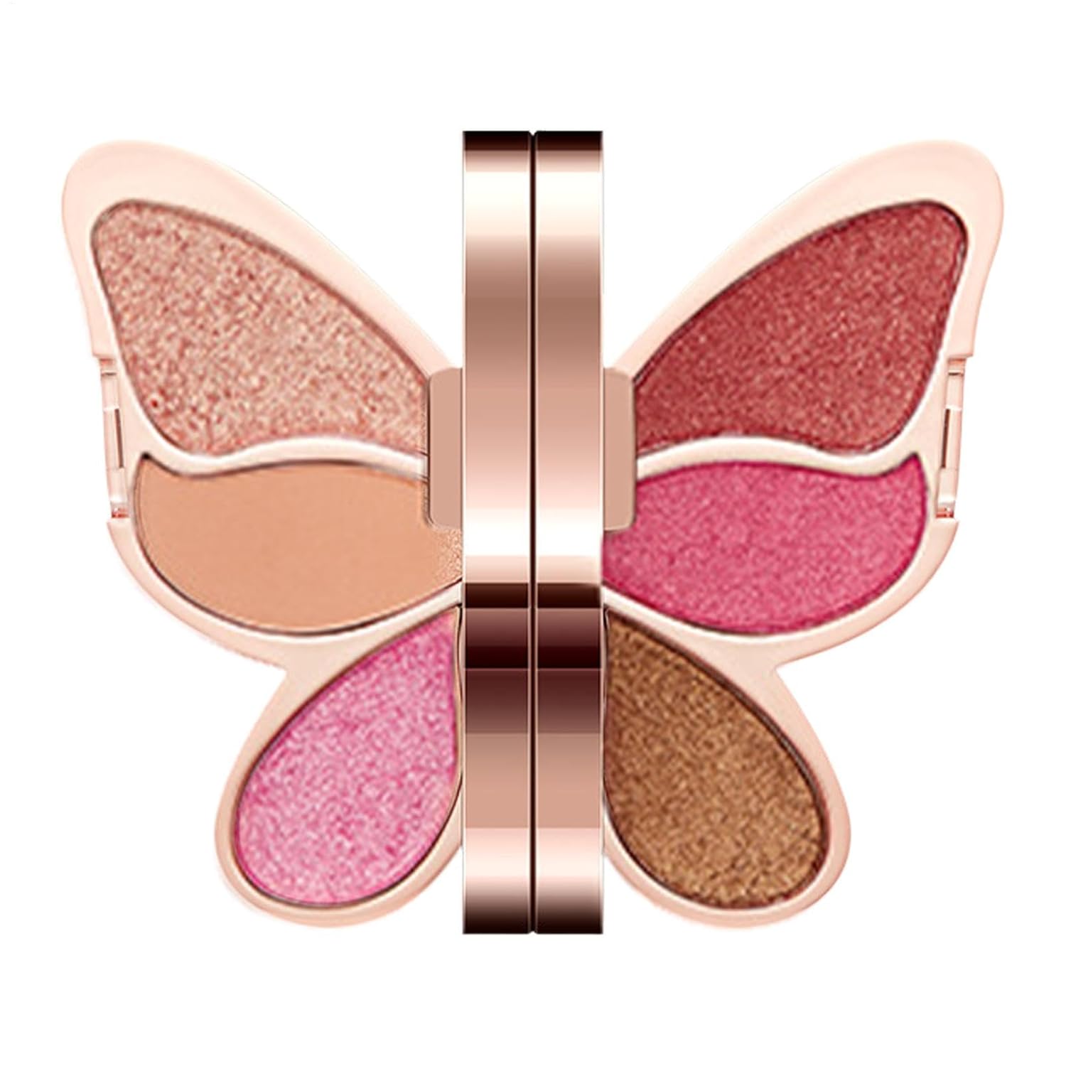 Luckxing 6 Colors Eyeshadow Palette Eyeshadow Butterfly Eyeshadow Palette Eyeshadow Palette 6 Colors Eyeshadow Palette Matte High Color Rendering – Make Up Palette Portability, Waterproof, Durable