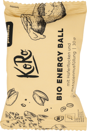 KoRo Energy Ball with oatmeal & pistachio mousse filling, 30 g