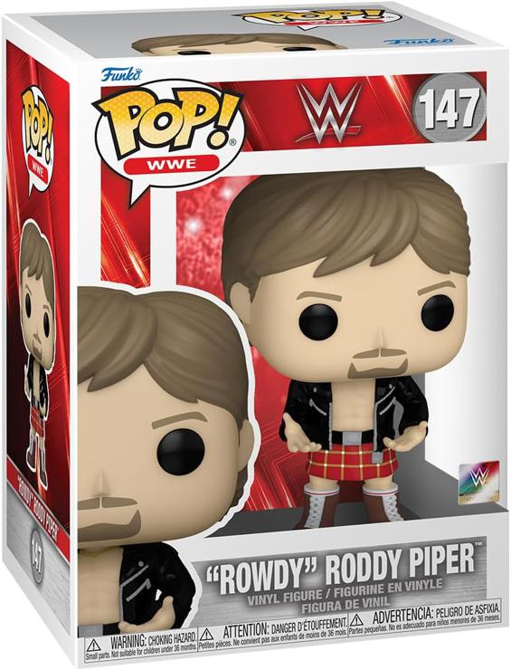 Funko POP! WWE: Rowdy Roddy Piper - Vinyl Collectible Figure - Official Merchandise - Toys for Children & Adults - Sports Fans and Display