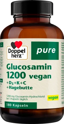 Doppelherz Glucosamine 1200 vegan capsules 180 st, 152 g