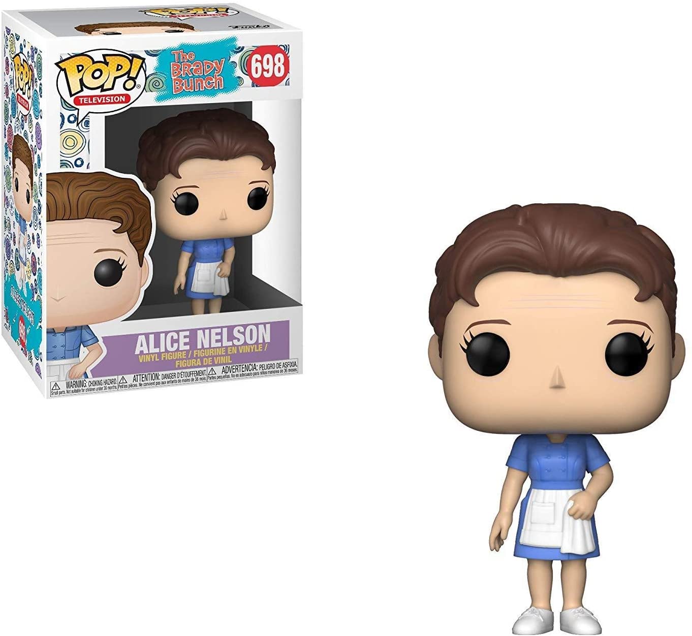 Funko 33960 The Brady Bunch: Alice Nelson POP Vinyl Figure, Multi, One Size
