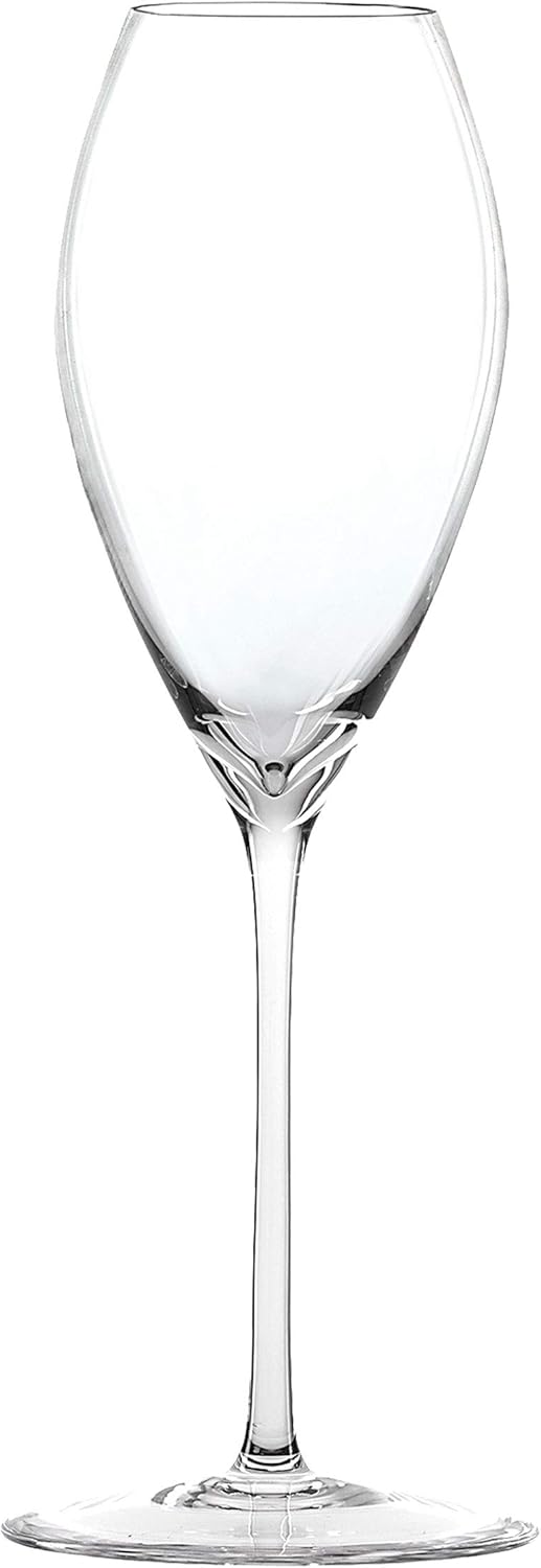 Spiegelau & Nachtmann Spiegelau Novo 1300029 Champagne Glass, Champagne Glass, Drinking Glass, Crystal Glass, 280 ml
