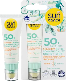 SUNDANCE Sun protection combination face cream + pen sensitive SPF50+ (25ml + 3g), 1 piece