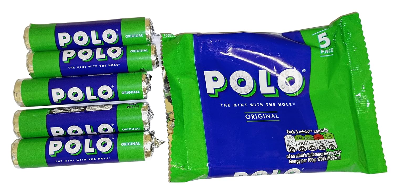 Nestlé Original Polo Mints Pack Imported from Great Britain England Polo Original Mints British Polo Mints