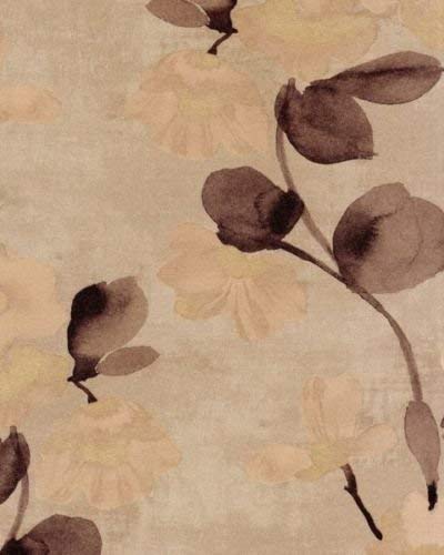 galerie-24 15703? Idyllia Gallery Copper Brown Floral Design