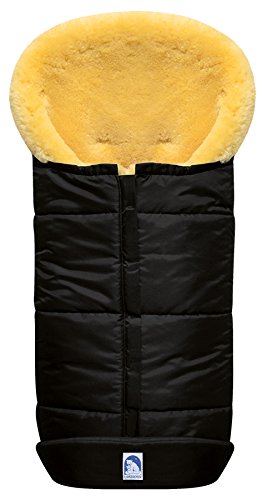 Eisbarchen Premium Lambskin Foot Muff black