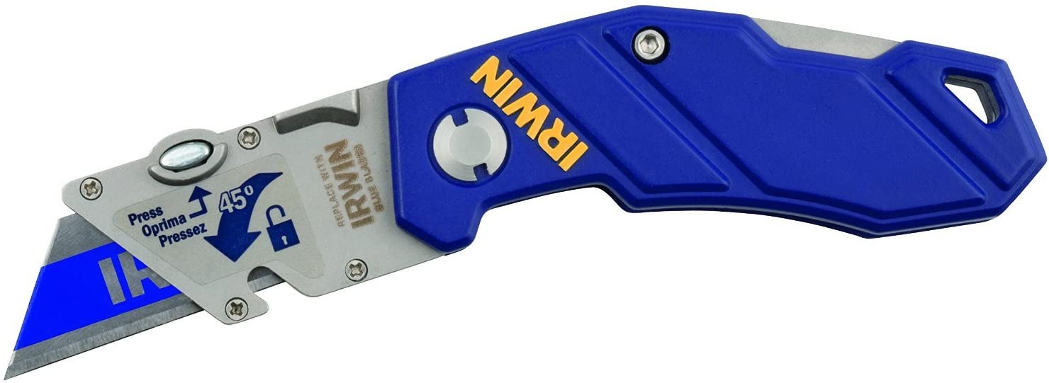 Irwin 10507695 Trapezoidal Blade Folding Knife