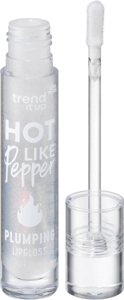 trend !t up Lip gloss hot like pepper clumsy lip gloss transparent 110, 5 ml