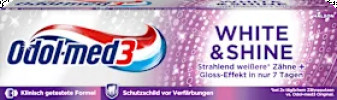 Odol med 3 Toothpaste White & Shine, 75 ml