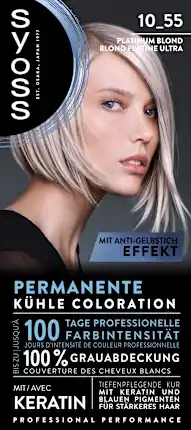 Syoss Hair Lightener 10_55 Platinum Blonde, 1 pc