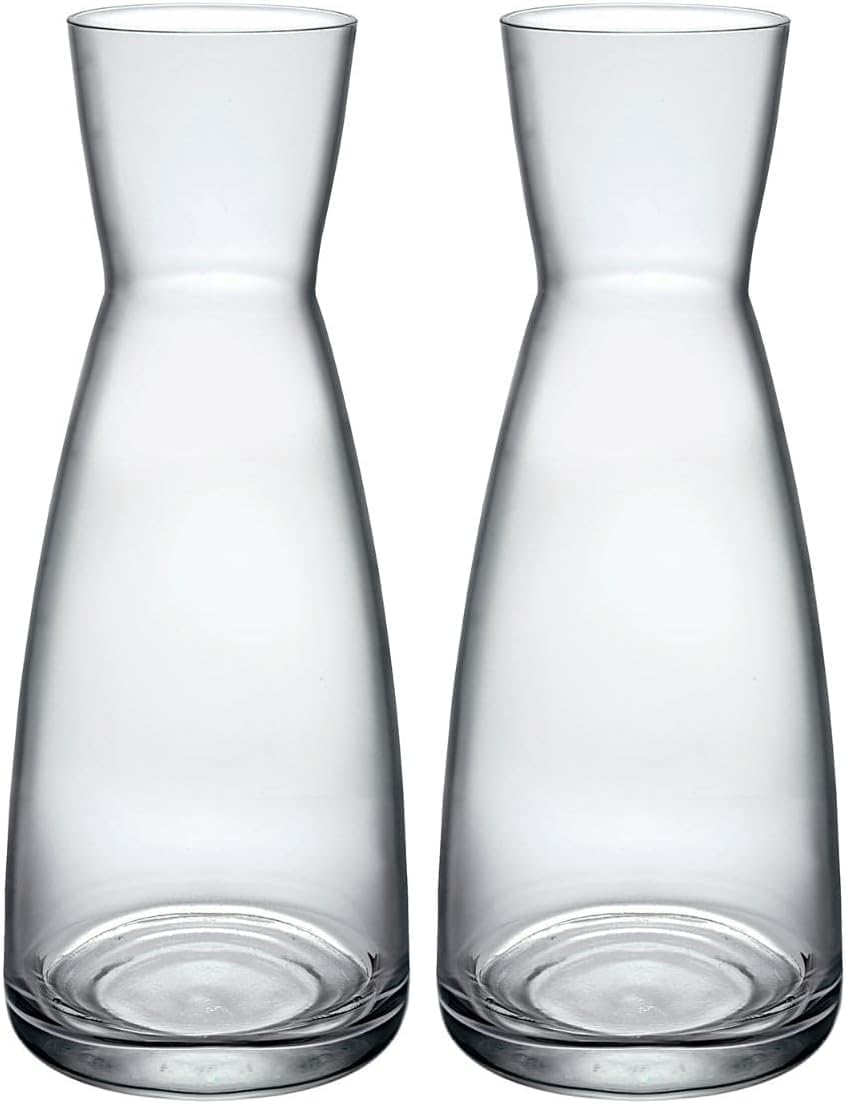Bormioli Rocco Ypsilon Carafe 1.0 L Transparent (Pack of 2)