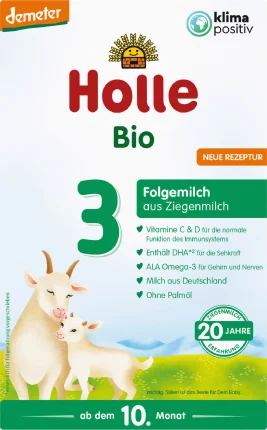 Holle baby food Subsequent milk 3 from goat milk from the 10th month, 400 g