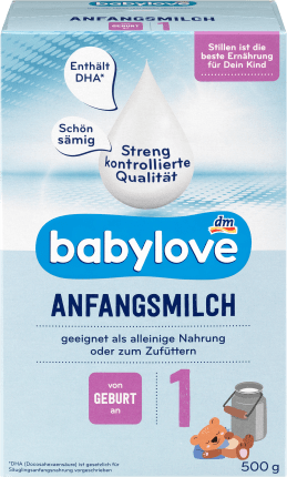babylove Initial milk 1 from birth, 500 g