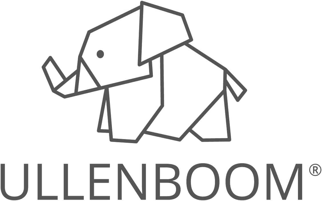 Ullenboom ® Baby Bedding Set - 2 Pieces (Complete): Baby bed linen 80 x 80 cm and pillowcase 35 x 40 cm, baby bed set for the baby bed made from 100% cotton. Forest Animals Petrol