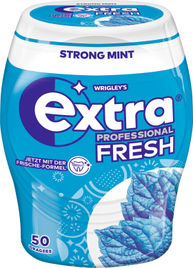 Wrigley\'s Chewing gum, Extra Professional Fresh Strong Mint, 50 ST