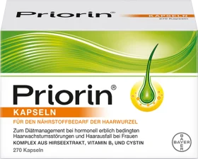 Priorin capsules for the nutritional needs of the hair root, 270 pieces