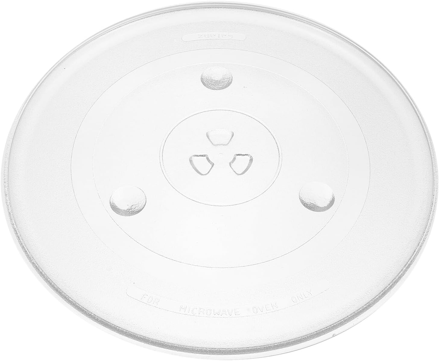 BESPORTBLE Microwave Glass Turntable Replacement Diameter Please Insert Dimensions Heat Resistant Microwave Safe Compatible with Several Brands Install and Clean Oven Glass Plate