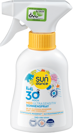 SUNDANCE Sun spray Kids, MED ultra sensitive, SPF 30, 200 ml