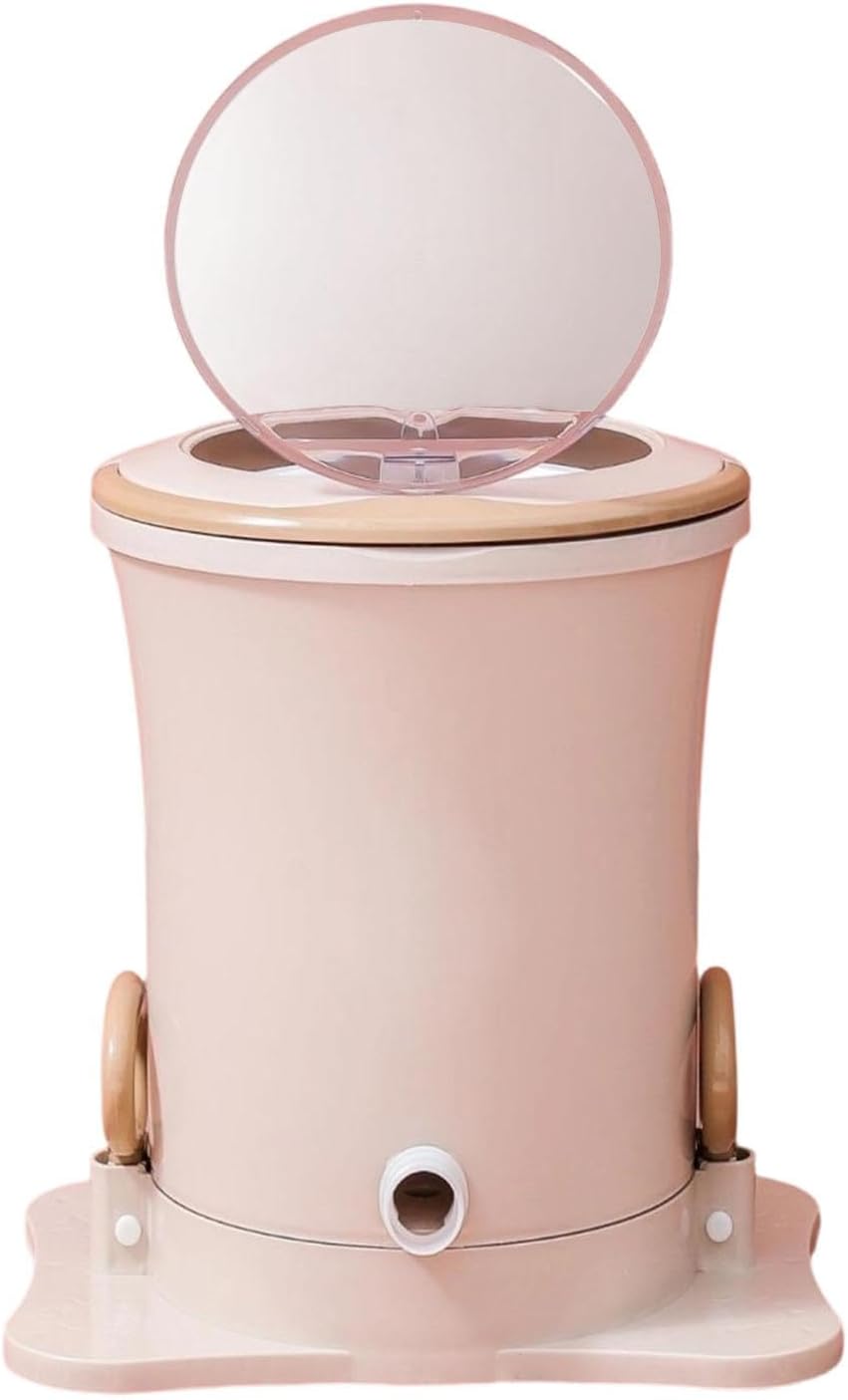 Baoblaze Clothes Dryer Non Electric Mini Tumble Dryer Manual for Hotels, Household, Camping, Dorm, Pink, L