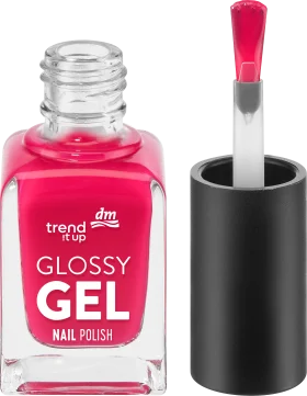 trend !t up Nail polish Glossy Gel 210 Raspberry Red, 11 ml