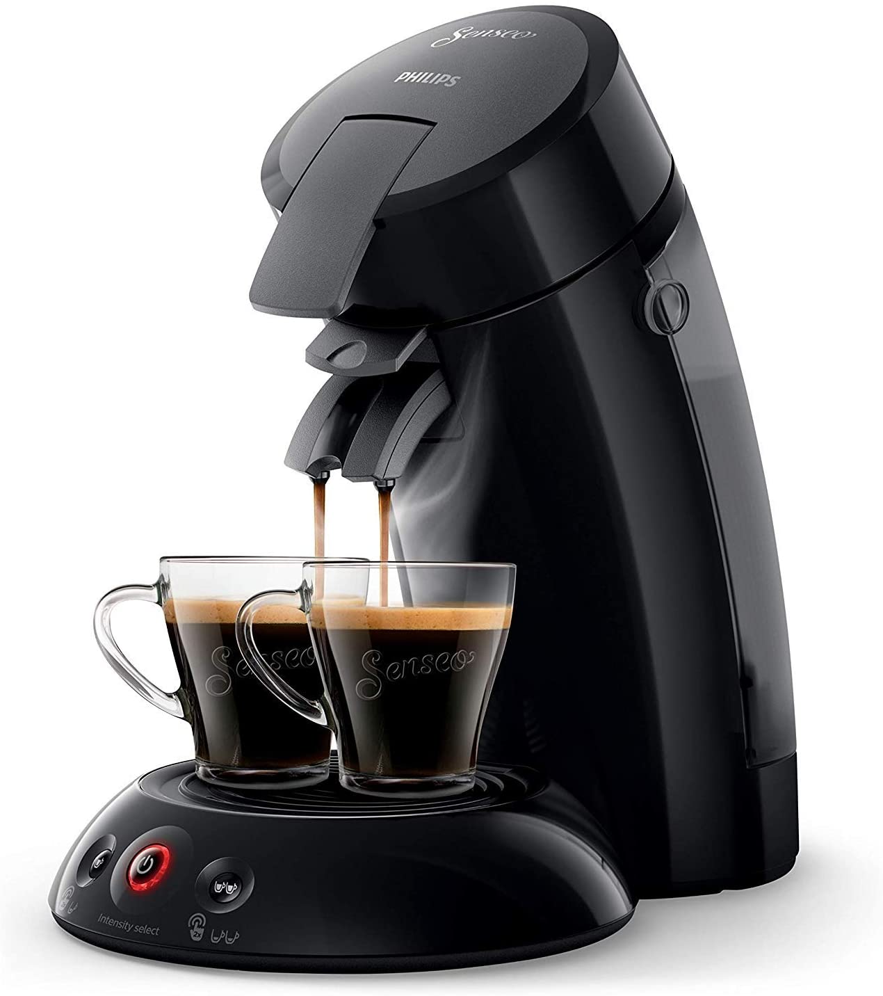 Philips Domestic Appliances Philips Senseo Original Coffee Pod Machine Intense 0 75 Litres Black