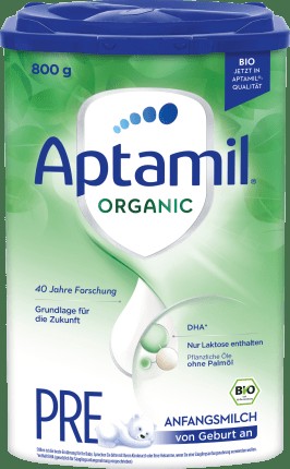 Aptamil Starting milk Pre Organic from birth, 800 g
