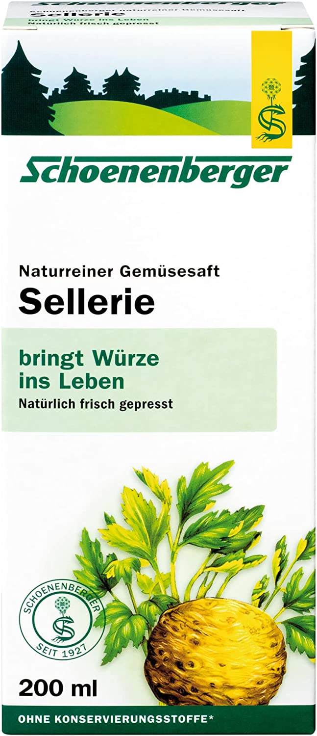 SALUS Pharma GmbH Celery Juice Scho Enenberger Medicinal Plant Juice 200ml