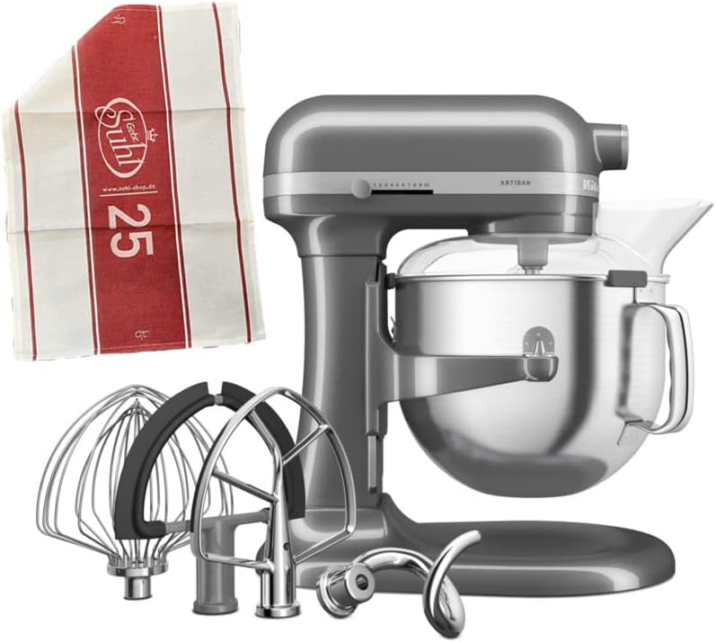 Kitchenaid Artisan Food Processor 6.6 L Medallion Silver 5KSM70SHXEMS