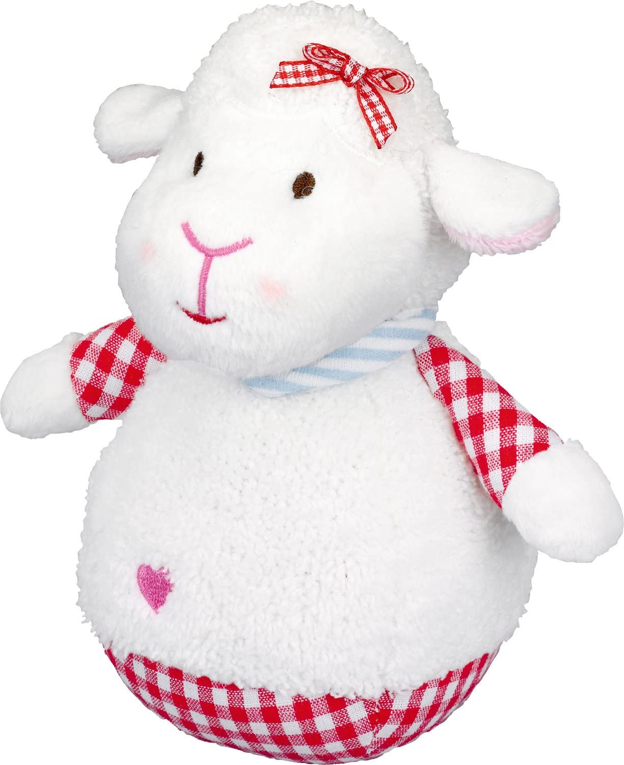 Baby Charms Happy Baby On Standing Lamb With Glockenspiel