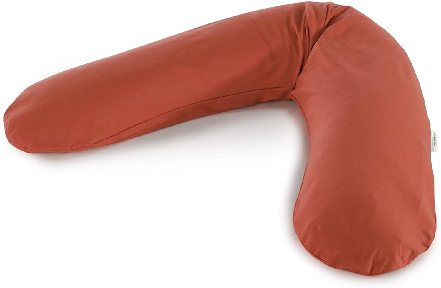 Theraline Nursing pillow Hollowfibre Original 190 + Cover Jersey MAROON RED
