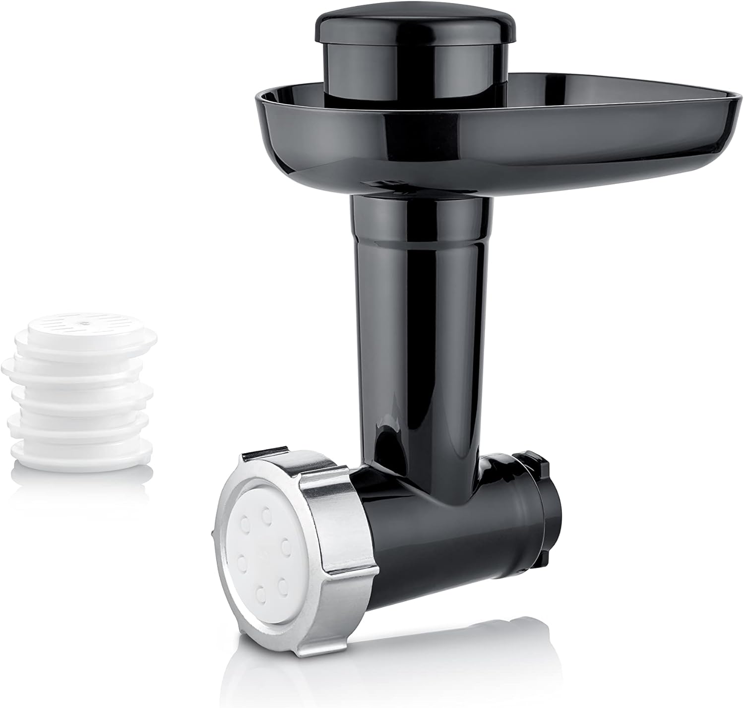 SEVERIN Pasta Attachment, High Quality Pasta Attachment with 6 Moulding Discs for a Variety of Homemade Pasta, BPA-Free, Fits SEVERIN Food Processors: KM3896, 3897, 3898, ZB 5594