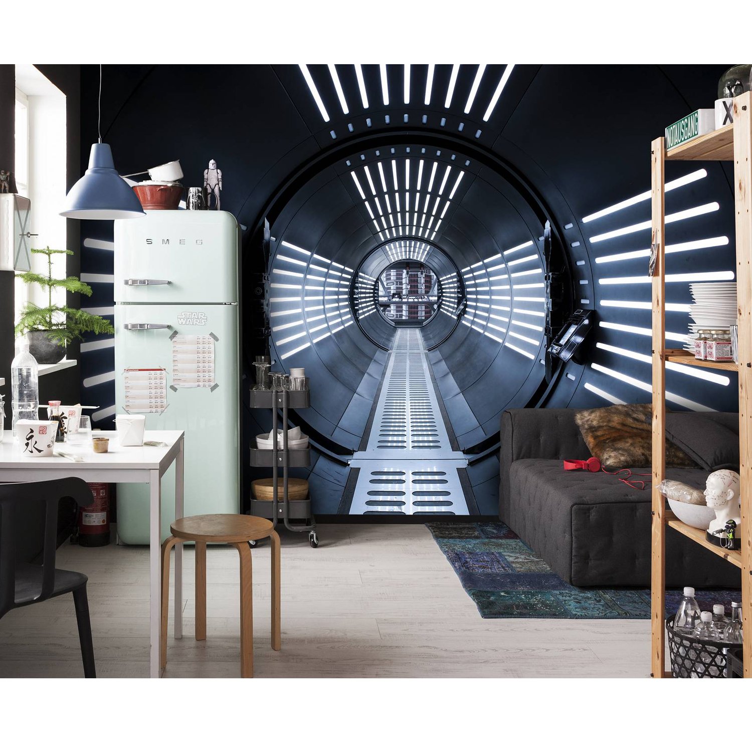 Komar Photo Wallpaper Paper Star Wars Tunnel Size: 368 X 254 Cm 8 – 455 (W