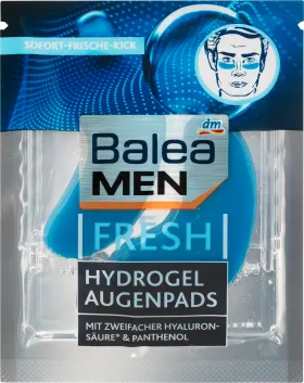 Balea MEN Eye pads fresh hydrogel, 2 hours