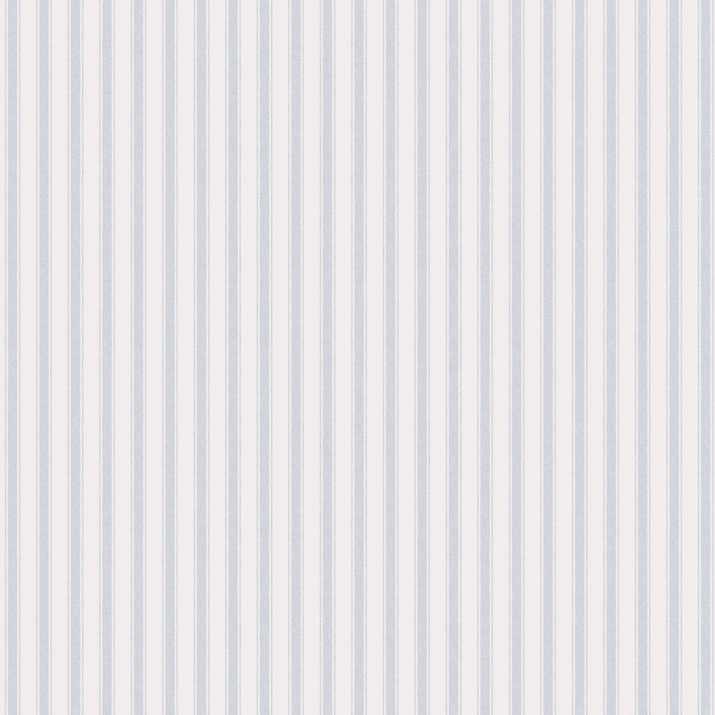 BorasTapeter Marstrand 2952 Non-Woven Wallpaper 1 cm Double Stripes Light Blue on White
