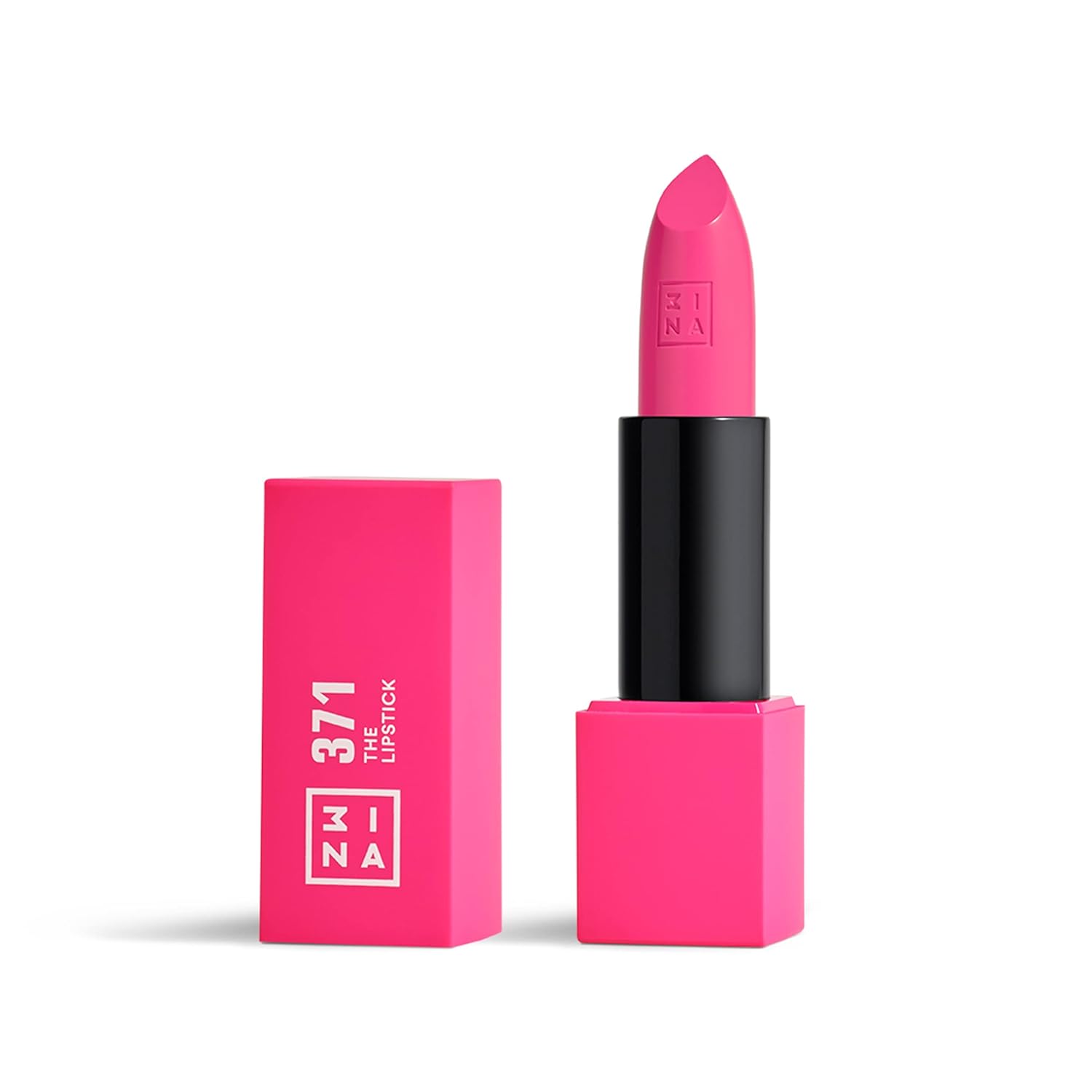 3ina makeup - The Lipstick 371 - Doll Pink Matte Lipstick - Matte Lip Pen With Vitamin E And Shea Butter - Long -Lasting Highly Pigmented Cream - Vanilla Fribrance - Vegan - Cruelty Free