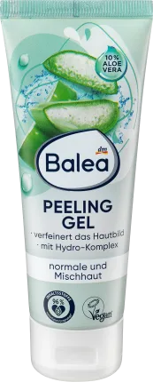 Balea Exfoliating Aloe Vera Gel, 75 ml