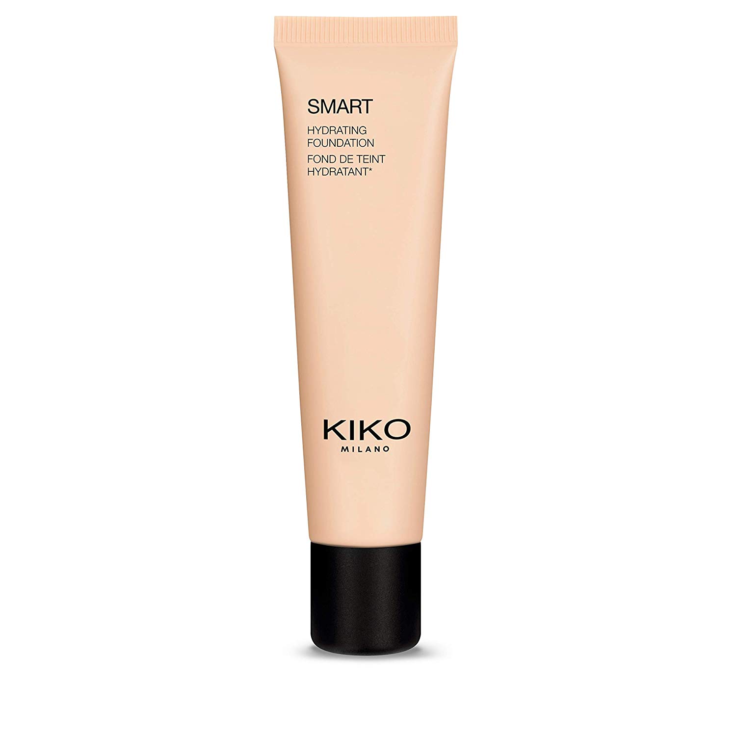 KIKO Milano Smart Hydrating Foundation 18 - N 80 | Moisturising and Balancing Liquid Foundation, ‎neutral
