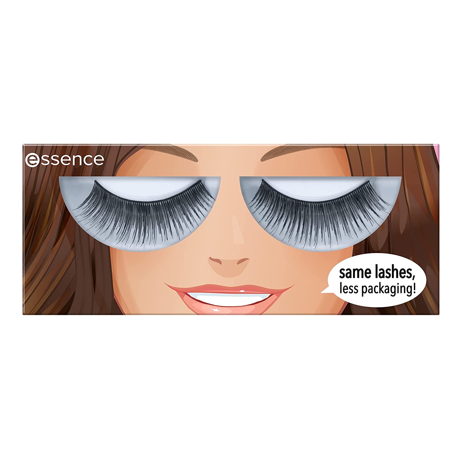essence cosmetics essence The Fancy Lashes Black False Eyelash Effect Instant Result Lengthening Volume Balancing Vegan Microplastic Particles Free Nano Particles Free (1 Pair), ‎schwarz
