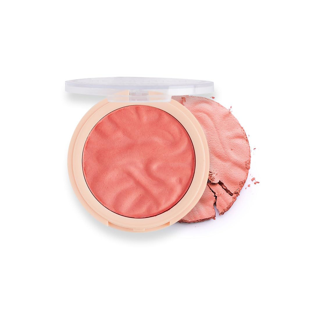 Makeup Revolution Blusher Reloaded Blusher, Rhubarb & Custard, 7.5 g