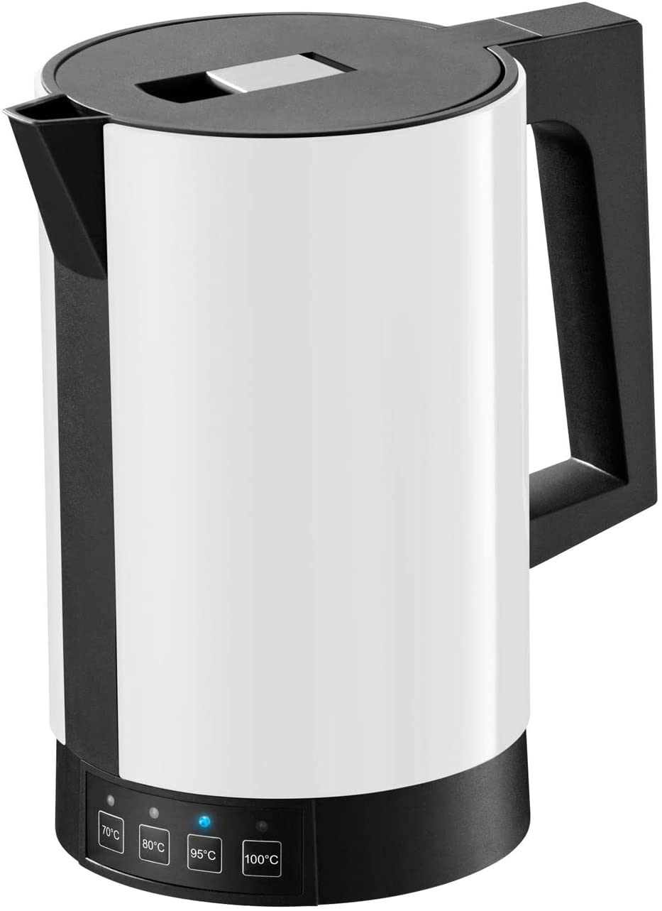 ritterwerk ritter Fontana 5 6350001 Kettle White with Temperature Setting Made in Germany