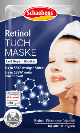 Schaebens Tuchmaske Retinol Cell Repair Booster, 1 St