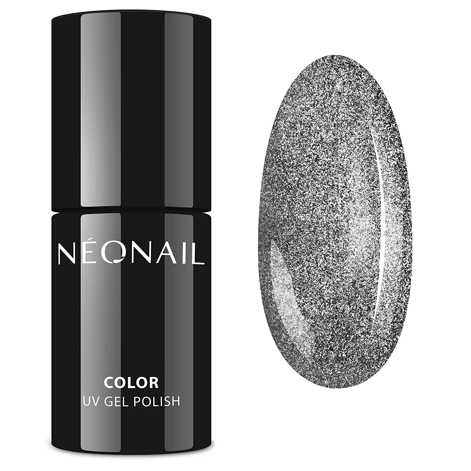 NEONAIL Silver UV Nail Polish 7.2 ml Illuminating Sydney UV LED 8884-7, ‎illuminating