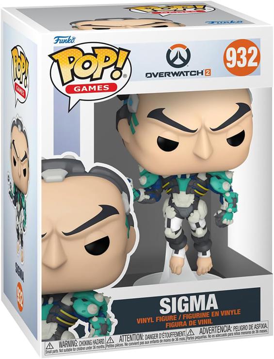 Funko Pop! Games: Overwatch 2 Sigma - Vinyl Collectible Figure - Gift Idea - Official Merchandise - Toys For Children and Adults - Video Games Fans - Model Figure For Collectors and Display