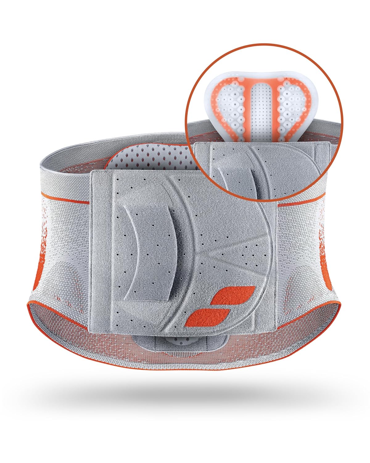 SPORLASTIC Store SPORLASTIC Veretebradyn Supreme 07550 Back Brace Size M Platinum Tailored Pack of 1