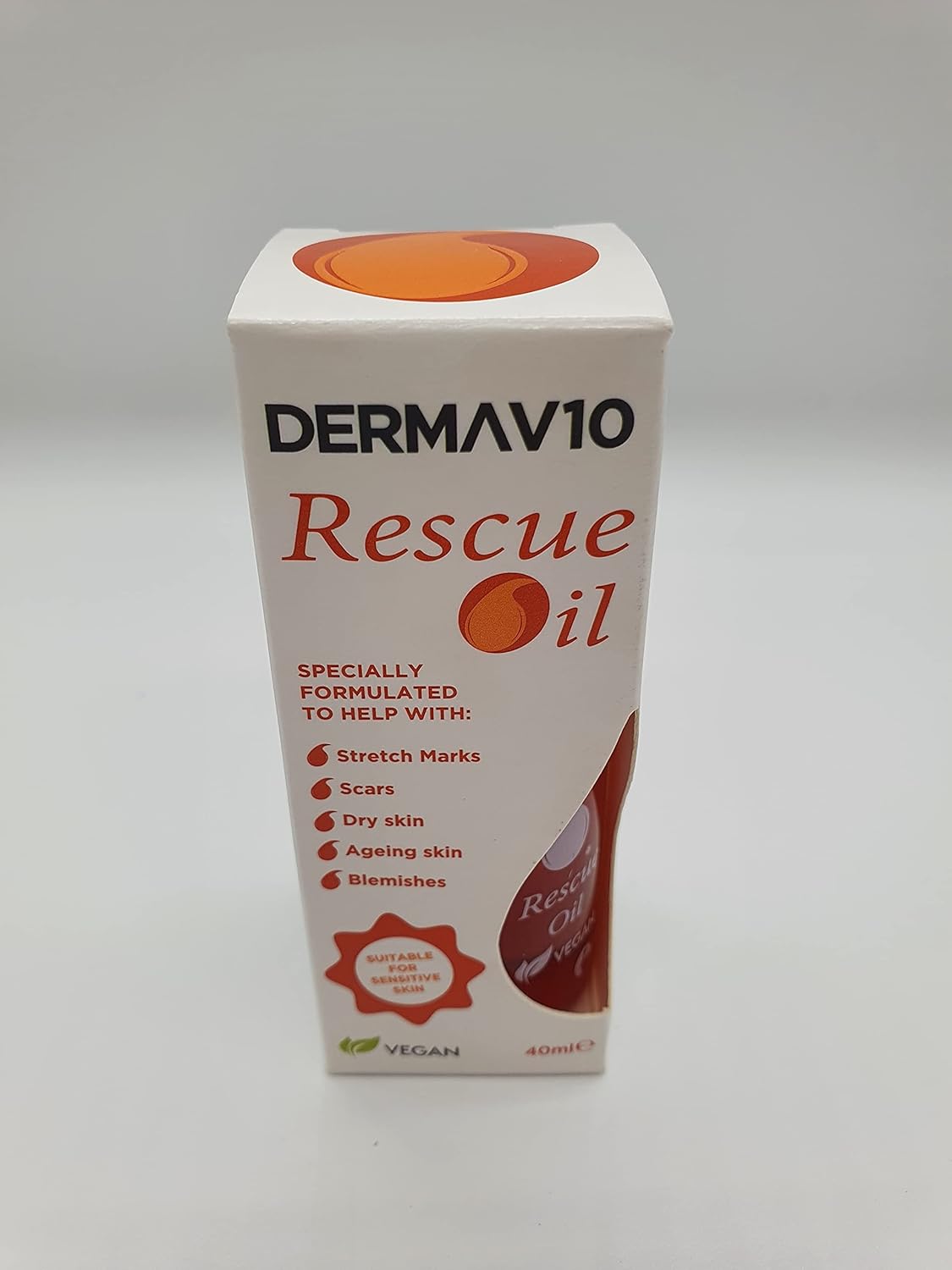Generic Vegan Derma V10 Rescue Remedy Oil 40ml
