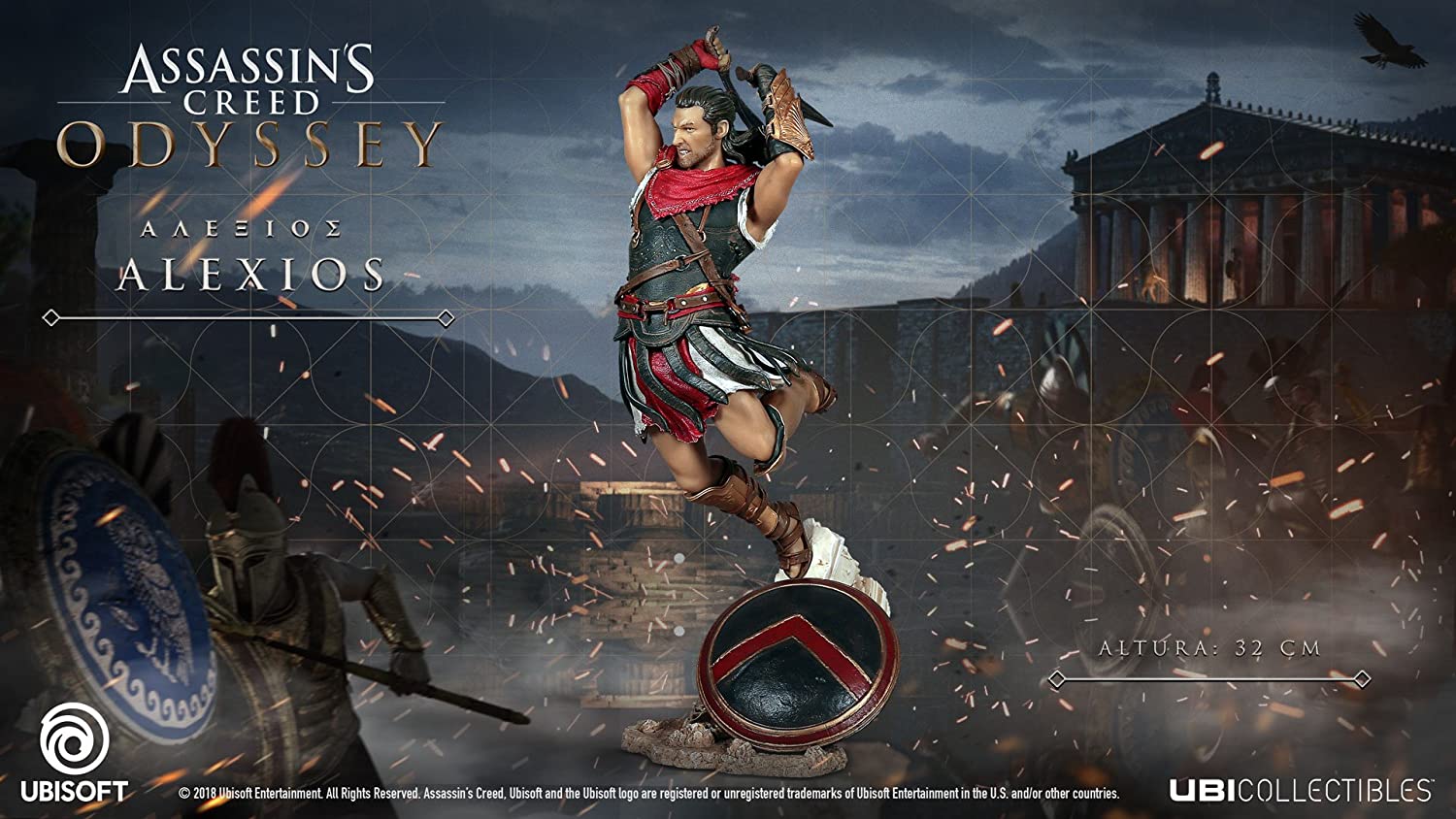 Ubisoft Assassins Creed Odyssey Alexios Figurine